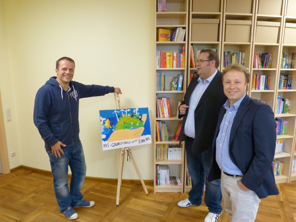 Steineke (rechts) bei seinem Besuch bei der Lebenshilfe Prignitz im August 2014 Steineke (rechts) bei seinem Besuch bei der Lebenshilfe Prignitz im August 2014